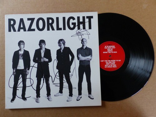 Razorlight signed autogramm - razorlight,